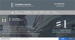 Desktop Screenshot of bozemanlincoln.com
